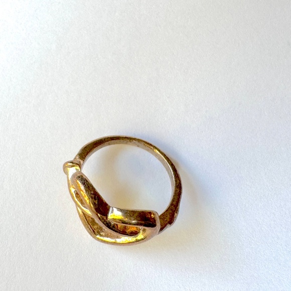 Heart Knot Ring Sz 5 Promise Love Jewelry - Picture 9 of 9
